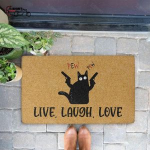 Black Cat Live Laugh Love 1