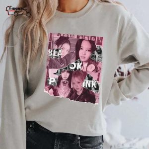 Blackpink Shutdown Retro White Tee 1