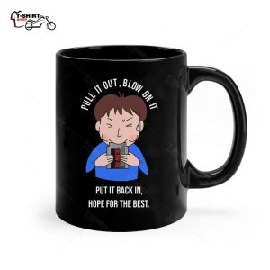 Blow Me Funny Classic Video Game Ceramic Mug 1