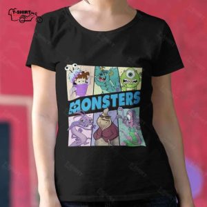 Boo Sulley Mike Randy Roz Celia Mae T shirt Monsters 1