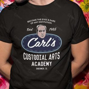 Breakfast Club CarlS Custodial Arts Academy Vintage 80S Movie T shirt 1