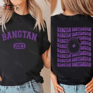 BTS Est 2013 Bangtan Sonyeondan ARMY Bomb T Shirt 1