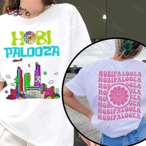 BTS j hope Lollapalooza White Tee 1