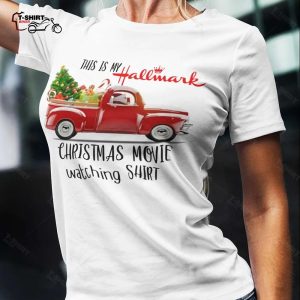 Christmas Car This Is My Hallmark Christmas Movies Christmas T shirt 1