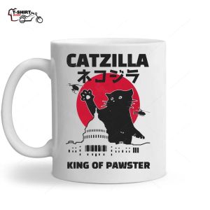 Catzilla Funny Cat Lover Ceramic Mug 1