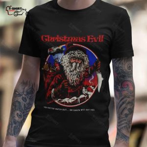 Christmas Evil Halloween Horror Movie Vintage T shirt 1