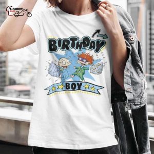 Chuckie Tommy Birthday Boy Pillow Fight T Shirt Rugrats 1