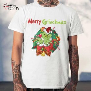 Christmas Laurel Merry Grinchmas T shirt 1
