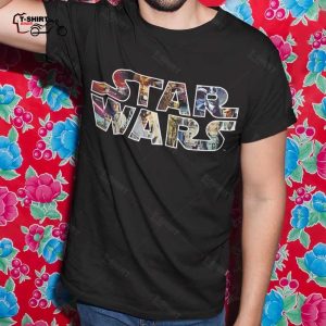 Classic Movie Logo T Shirt Star Wars 1