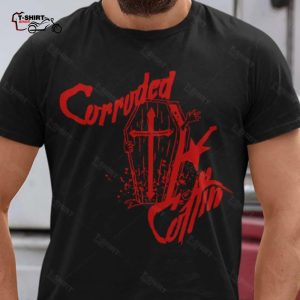 Corroded Coffin Stranger Things Shirt 1