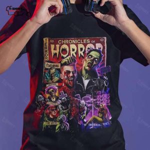 Chronicles Of Horror Undead Chaos Horror Movie T shirt 1