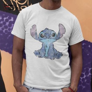 Distressed Stitch T Shirt Disney 1