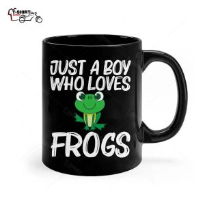 Cute Frog Forest Zoo Pet Animal Catcher Ceramic Mug 1