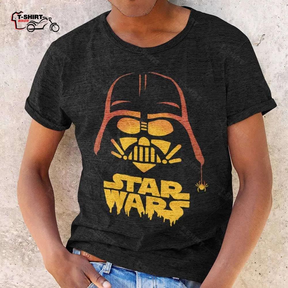 Darth Vader Jack-O-Lantern Halloween T-Shirt Star Wars Darth Vader Jack-O-Lantern Halloween T-Shirt Star Wars