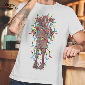 Dobby Christmas Lights T Shirt Harry Potter 1