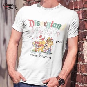 Disneyland Pooh and Friends Christmas T shirt Winnie The Pooh 1