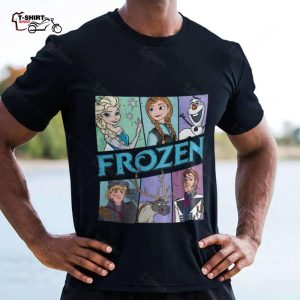 Elsa Anna Olaf Kristoff Hans T shirt Frozen 1