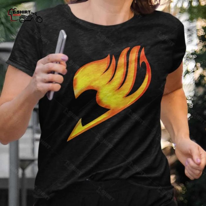 Fairy Tail Symbol Of The Clan Vintage Anime Tee 1