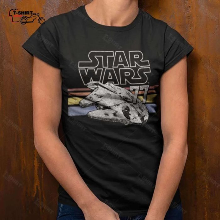 Falcon Stripes T Shirt Star Wars 1