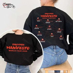 ENHYPEN Manifesto Timeline World Your 2022 T Shirt 1