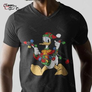 Donald Duck Light Christmas Shirt 1