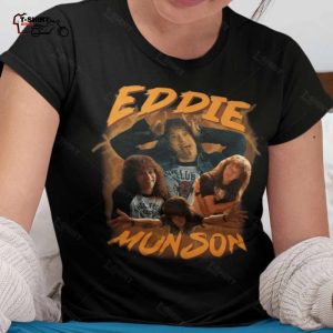Eddie Munson Bootleg 90s T Shirt Stranger Things 4 1