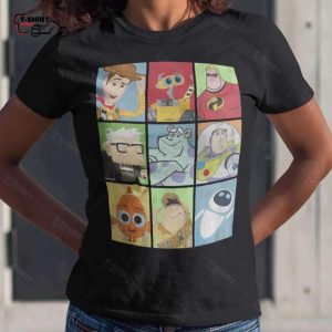 Epic Boxed Up Line Up Character Graphic T shirt Disney 1