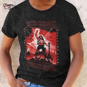 Eddie Munson Lightning Guitar Power Shirt Stranger Things 4 1