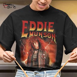 Eddie Munson Portrait Shirt Stranger Things 4 1