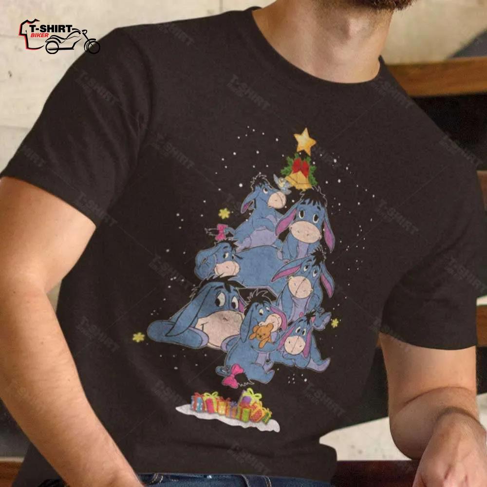 Eeyore Christmas T-shirt Winnie The Pooh Eeyore Christmas T-shirt Winnie The Pooh