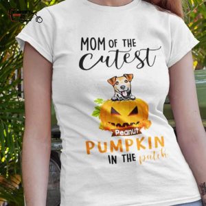 Fall Mom Of The Cutest Pumpkin In The Patch Dogs Autumn Shirt 1