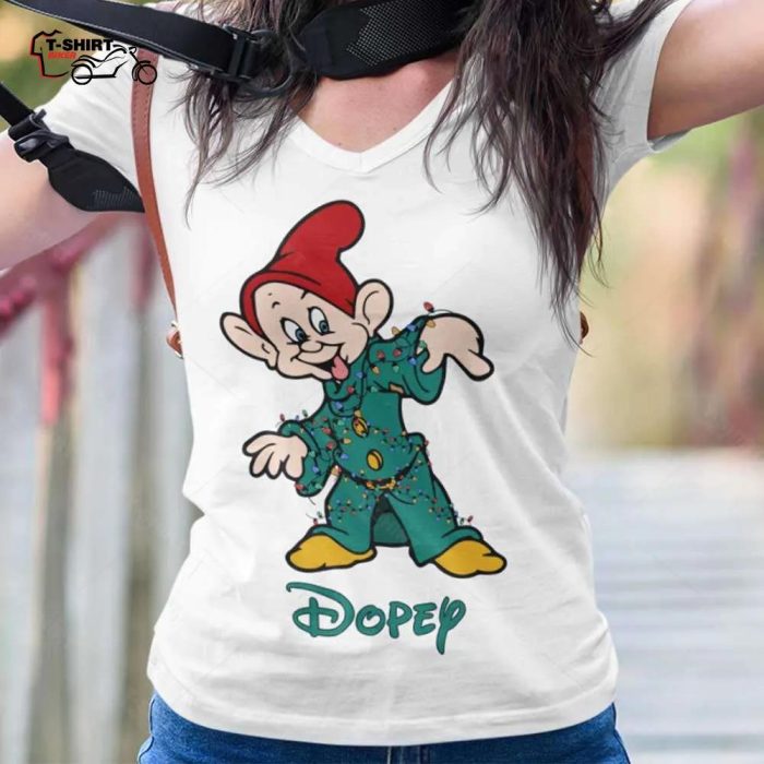 Dopey Christmas T shirt Snow White and the Seven Dwarfs 1