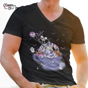 Eeyore Mummy Mad Tea Party Halloween T shirt 1