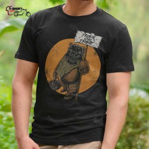 Ewok as Darth Vader Halloween T Shirt Star Wars 1