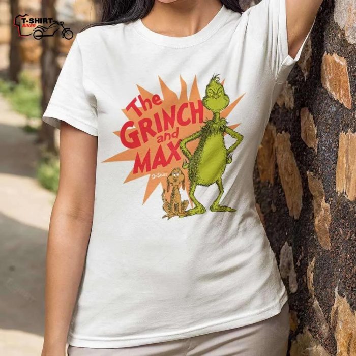 Dr Seuss The Grinch and Max T Shirt 1