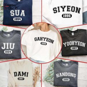 Dreamcatcher Name Members White Tee 1