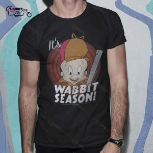 Elmer Fudd Its Wabbit Season T Shirt Looney Tunes 1