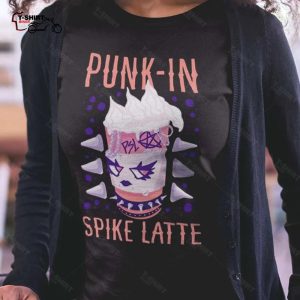 Fall Punk In Spike Latte Autumn T shirt 1
