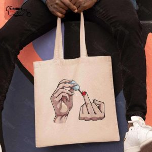 Feminism Nail Polish Tote Bag 1