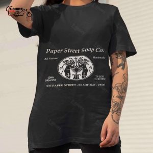 Fight Club Paper Street Soap Co T shirt 1