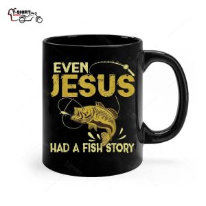 Fishing Hunting Solve My Problems Ceramic Mug 1