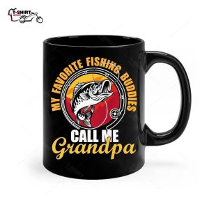 Fishing Retired Fisherman Grandpa Premium Ceramic Mug 1