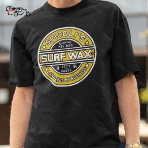Fast Times At Ridgemont High SpicoliS Surf Wax Sex Wax And Jeff Spicoli Vintage Movie T shirt 1