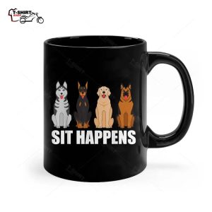 Funny Dog Training Art For Men Women Dog Lover Puppy Pet Ceramic Mug 1