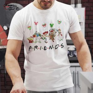 Friends Mickey Balloon Toy Story Christmas T shirt Disney 1