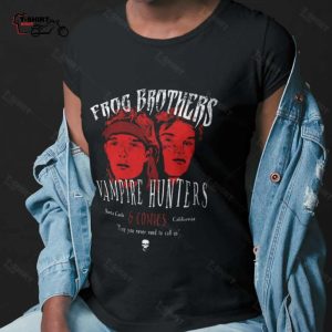 Frog Brothers Vampire Hunters Lost Boys Frog Brothers Vampire Hunters Vintage 80S Movie T shirt 1