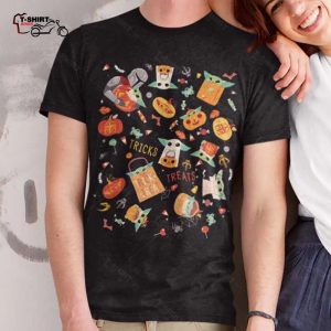Grogu Halloween Collage T Shirt Star Wars 1