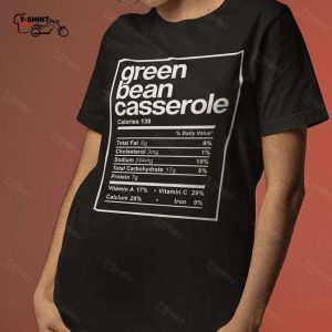 Green Bean Casserole Ingredient Lover Meal T shirt 1