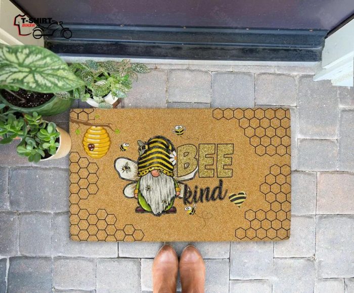 Gnome Be Kind Coir Doormat 1