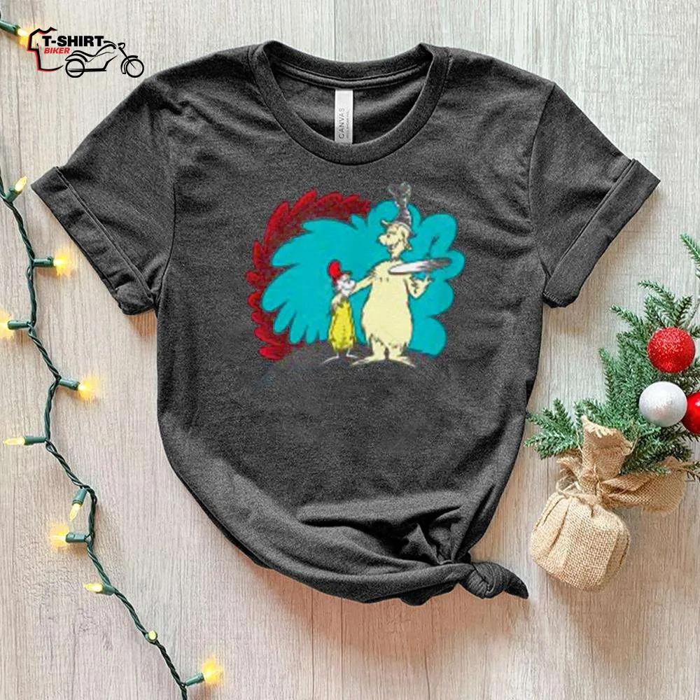 Green Eggs And Ham Friends Christmas T-Shirt Dr Seuss Green Eggs And Ham Friends Christmas T-Shirt Dr Seuss
